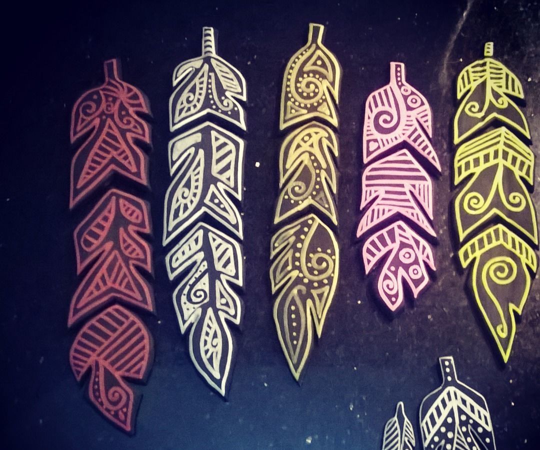 Handmade Feather for Good Luck