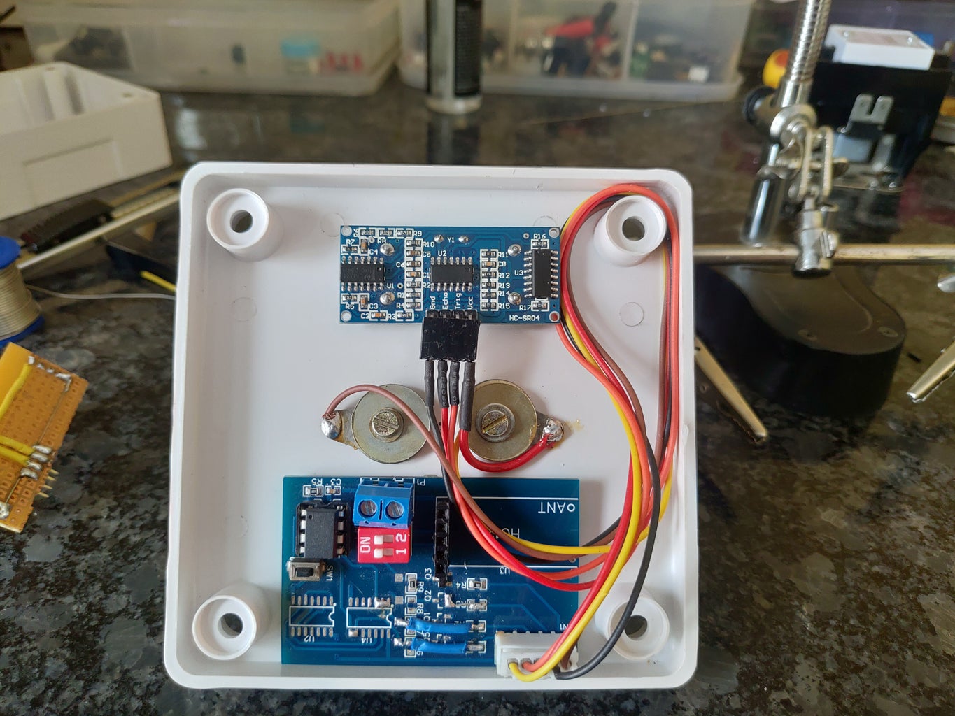Water Level Monitoring System : 6 Steps Circuit Diagram