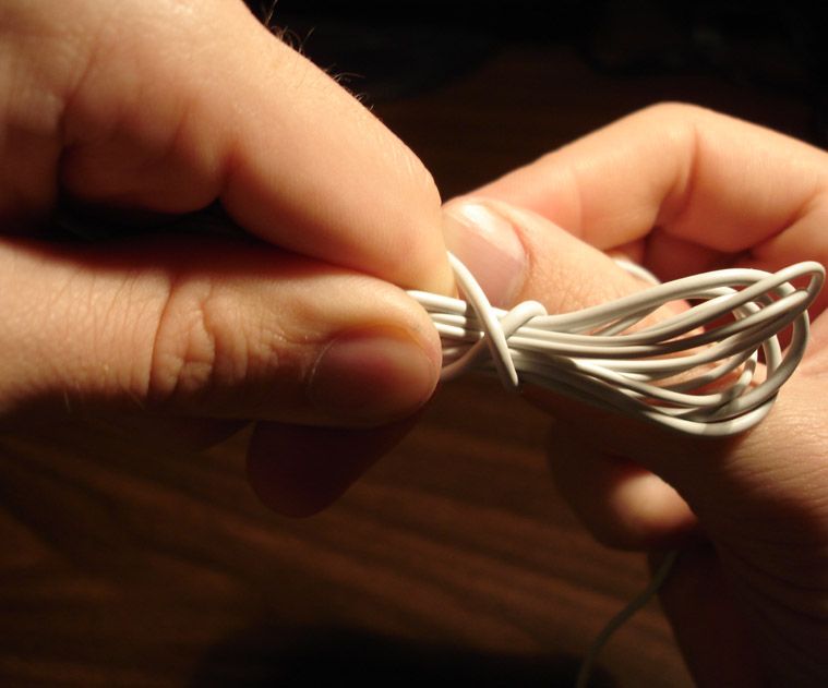 how to wrap cables without cable ties