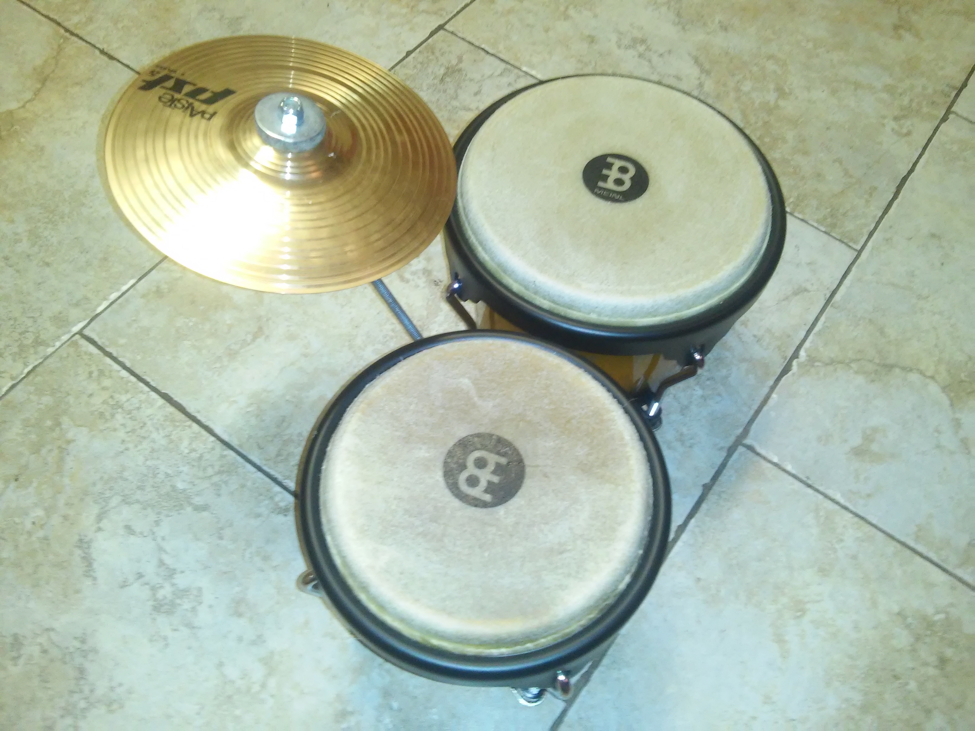 Attach a Splash Cymbal to Your Bongos