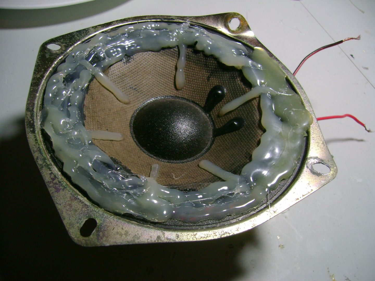 Repair Cracking Car Speaker 4 Steps Instructables