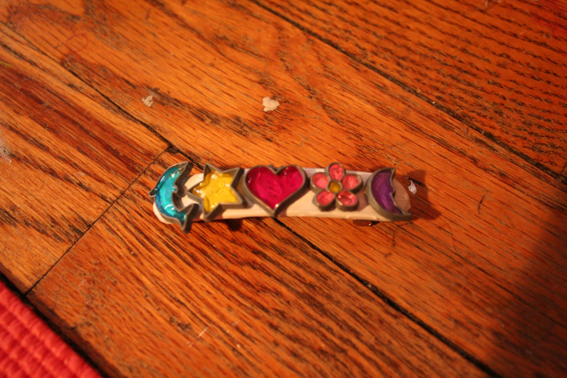 Button & Charm Hair Clips 6 Steps (with Pictures) Instructables