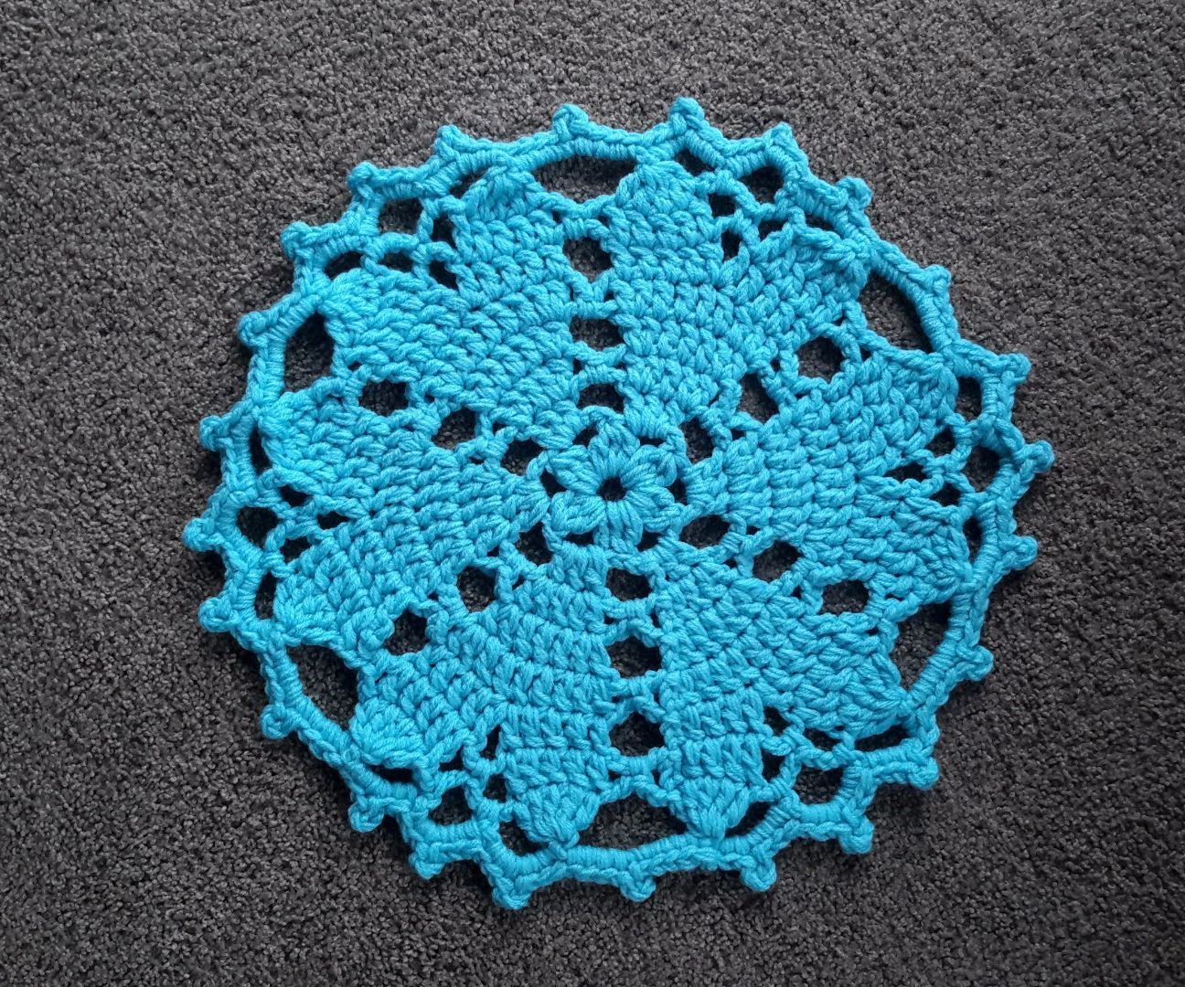 Crochet Doily/Floor Rug