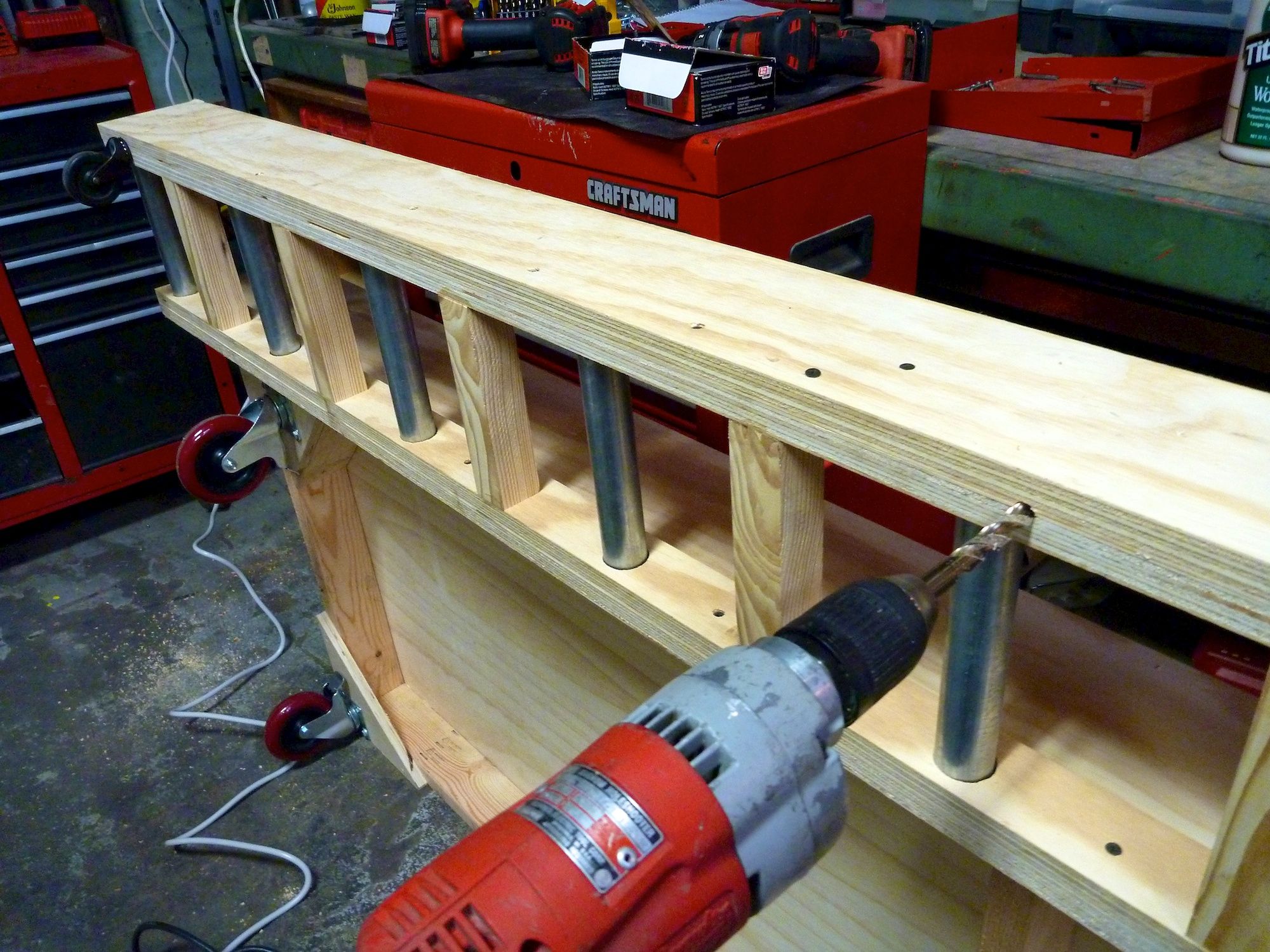 Combo Miter Saw Station Lumber Rack 13 Steps (with Pictures