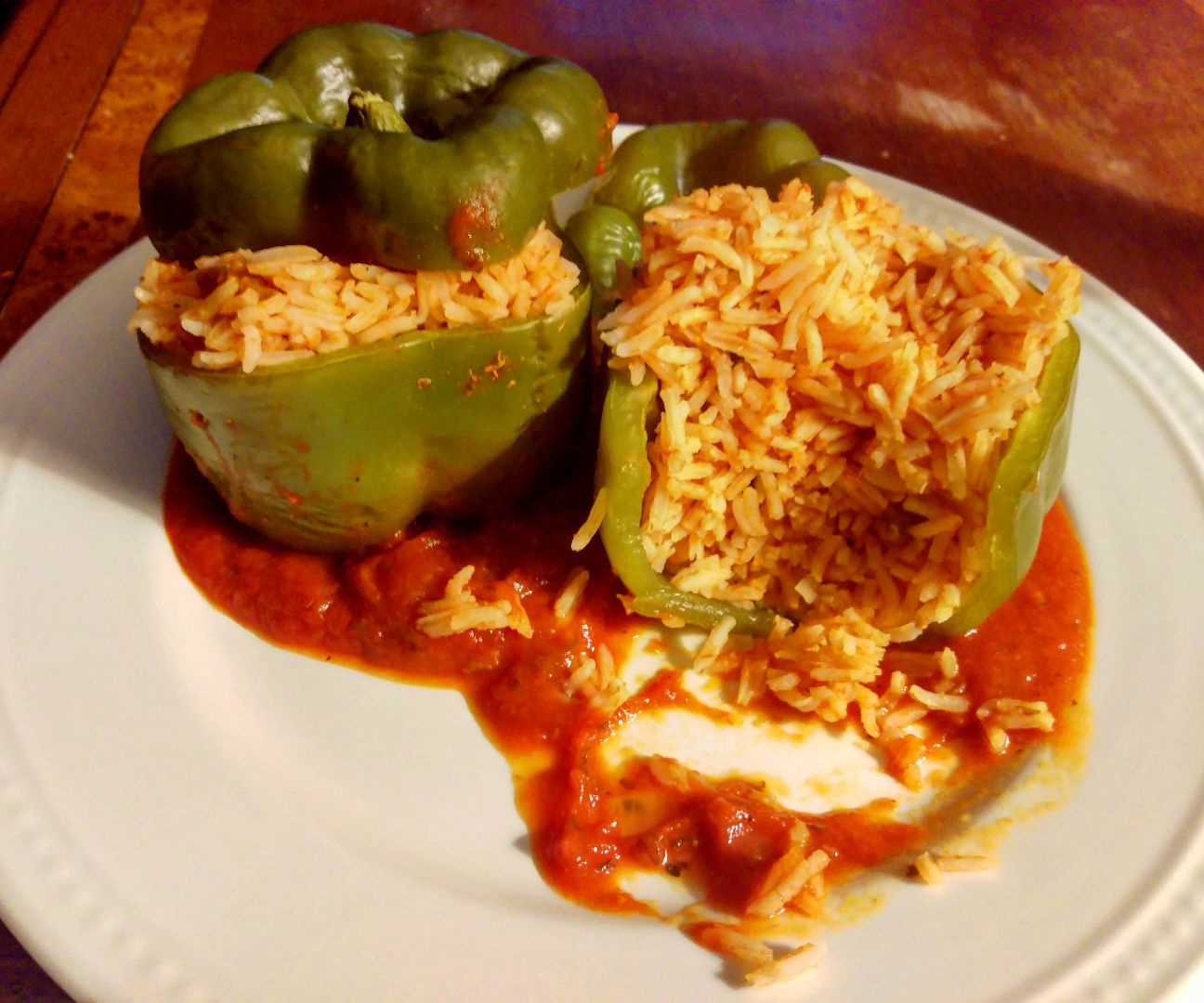 3 Ingredient Stuffed Peppers