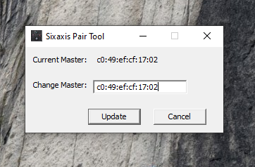 Set PS3 Controller Master Address