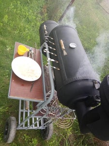 Large Barbecue on Wheels (smokehouse)