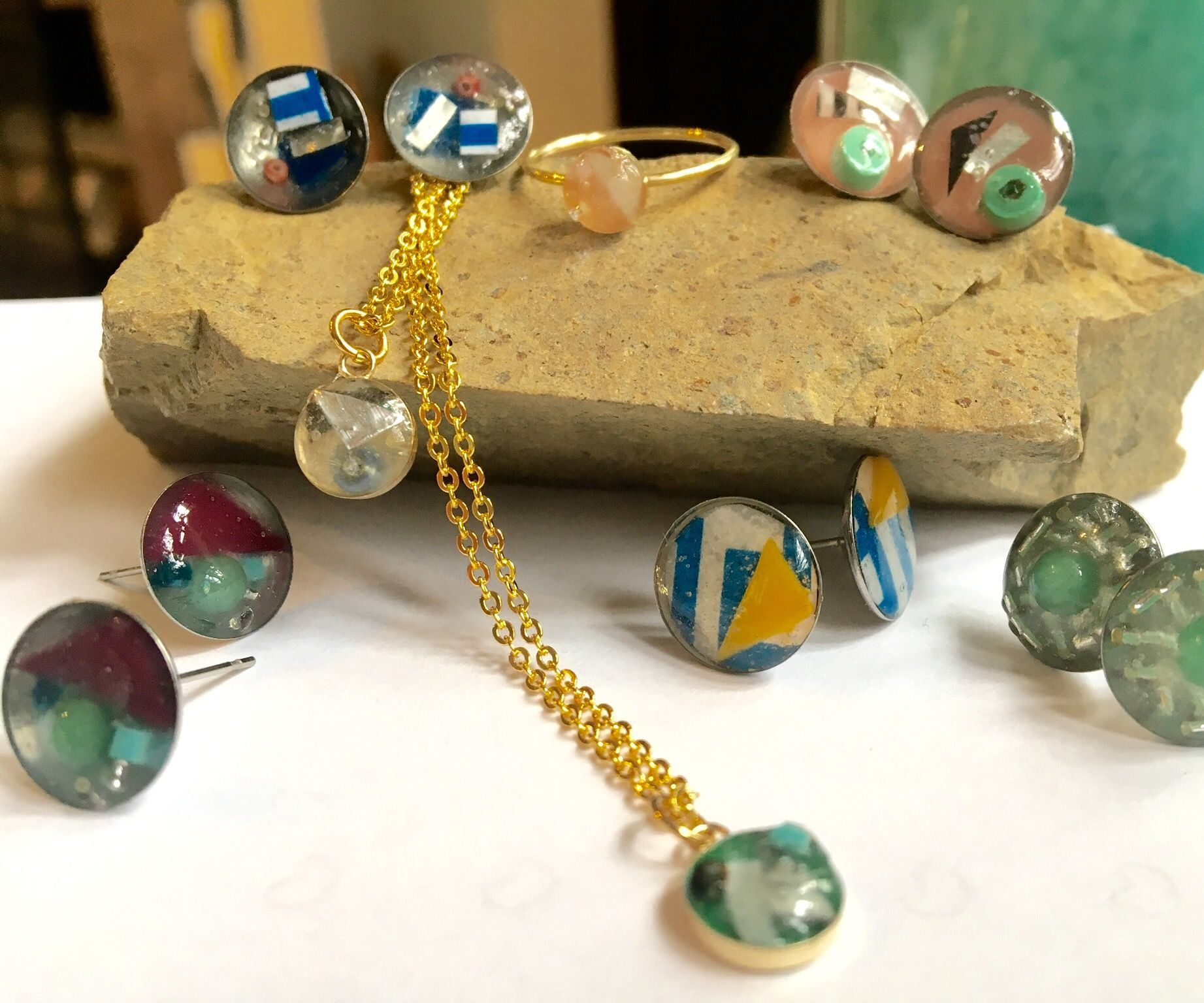 Bezel Inlay Jewelry