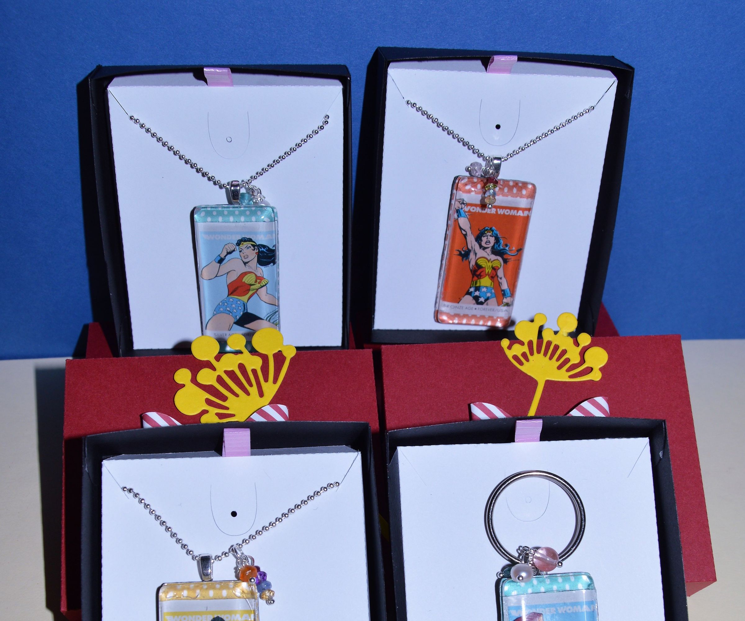 Girl Power: Wonder Woman Stamp Pendant