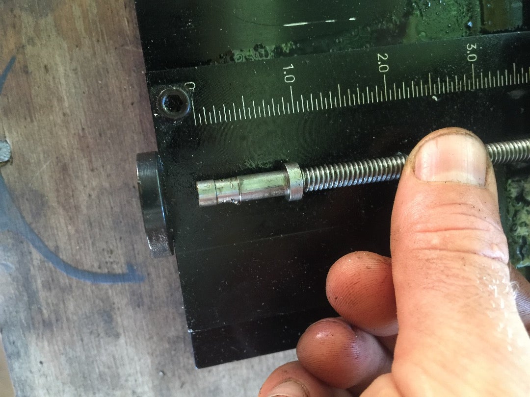 Slide Leadscrew Out
