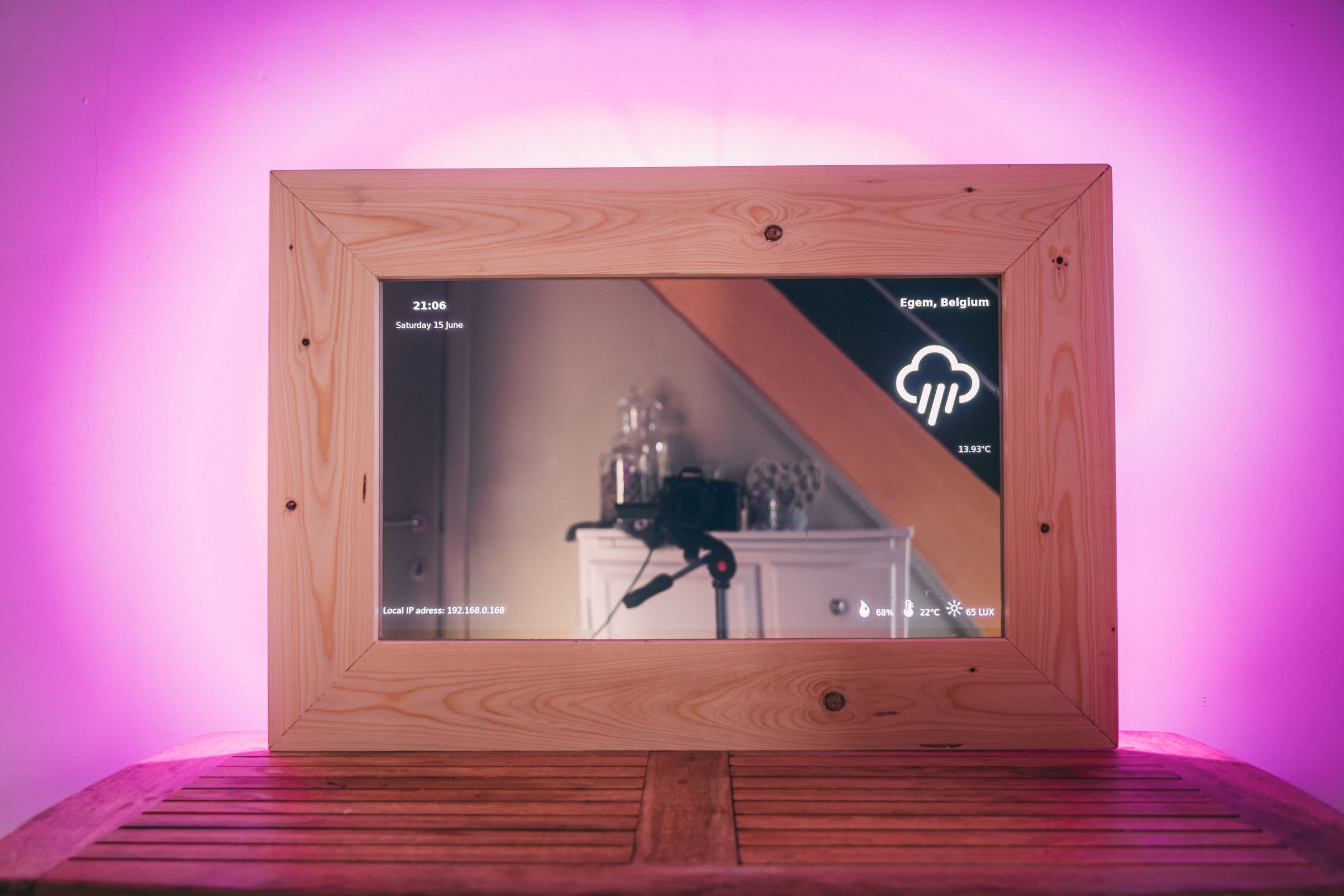 My First Smart Mirror 8 Steps Instructables