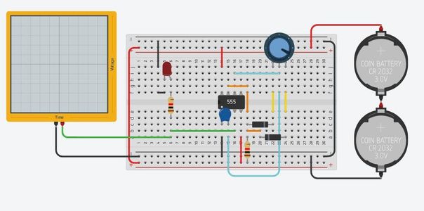 Connecting Battery & LED