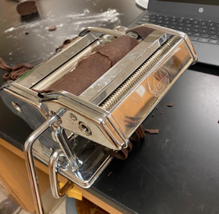 Step by Step Instructions for the Chocolate Fettuccine