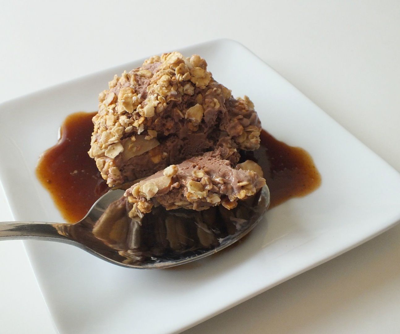 Crunchy Tartufo With Java Vanilla Syrup