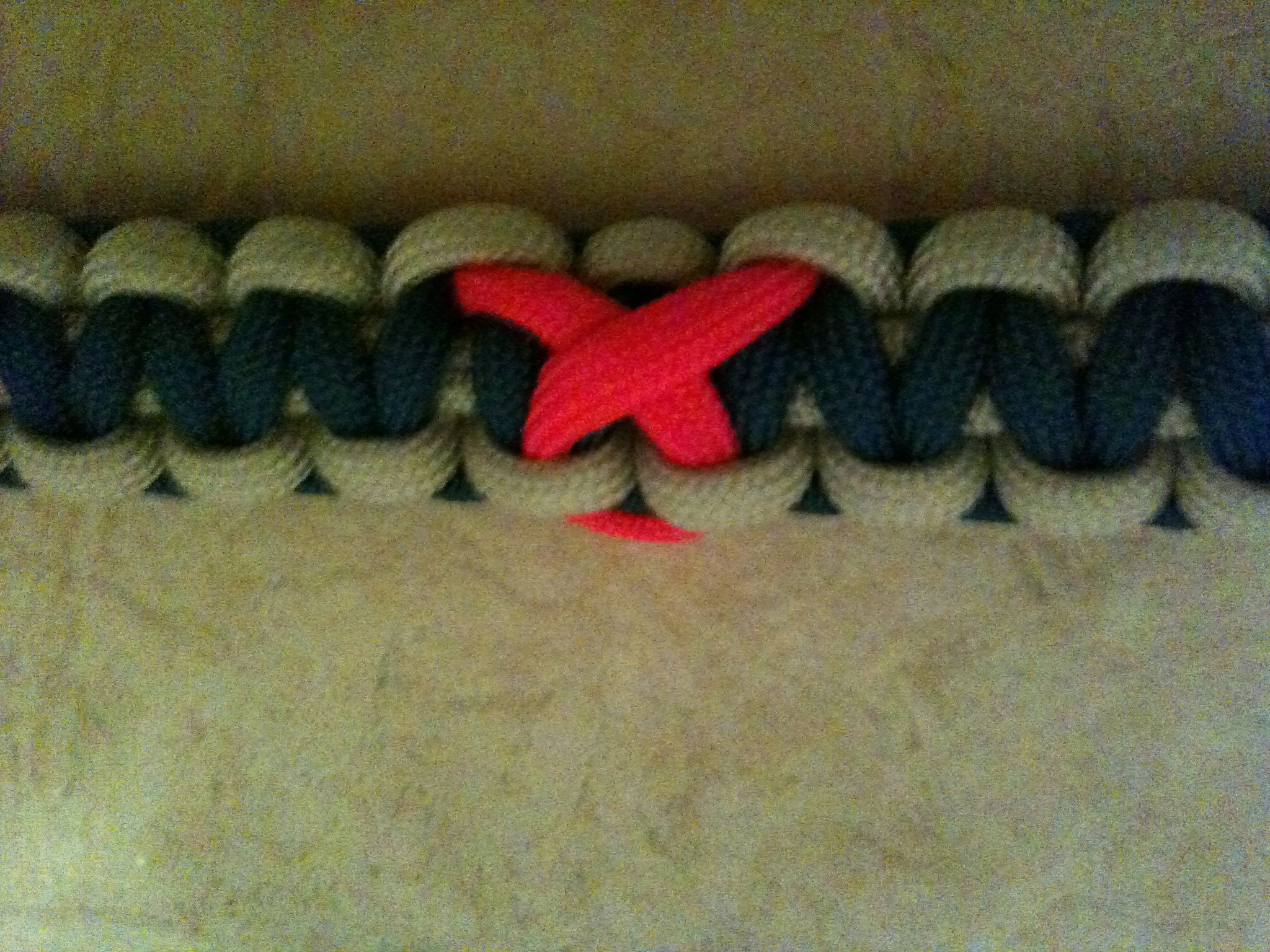 Awareness Symbol on Paracord Bracelet