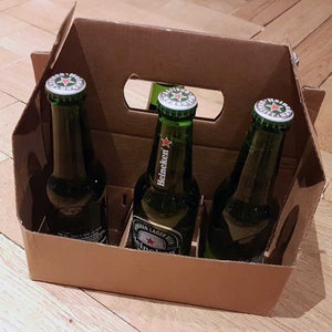CardBoard Six Pack Carrier