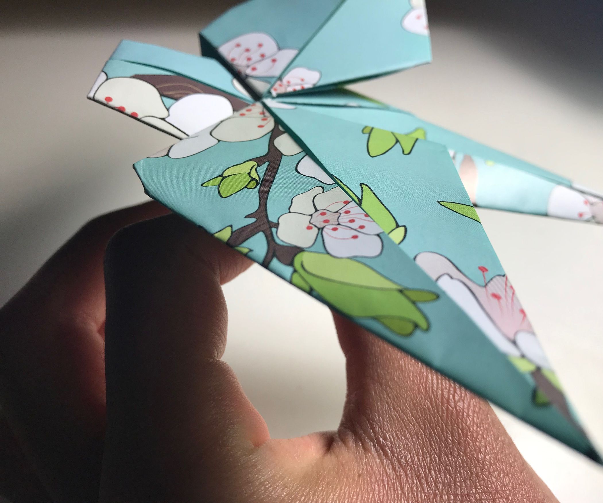 Origami Dragonfly : 14 Steps - Instructables