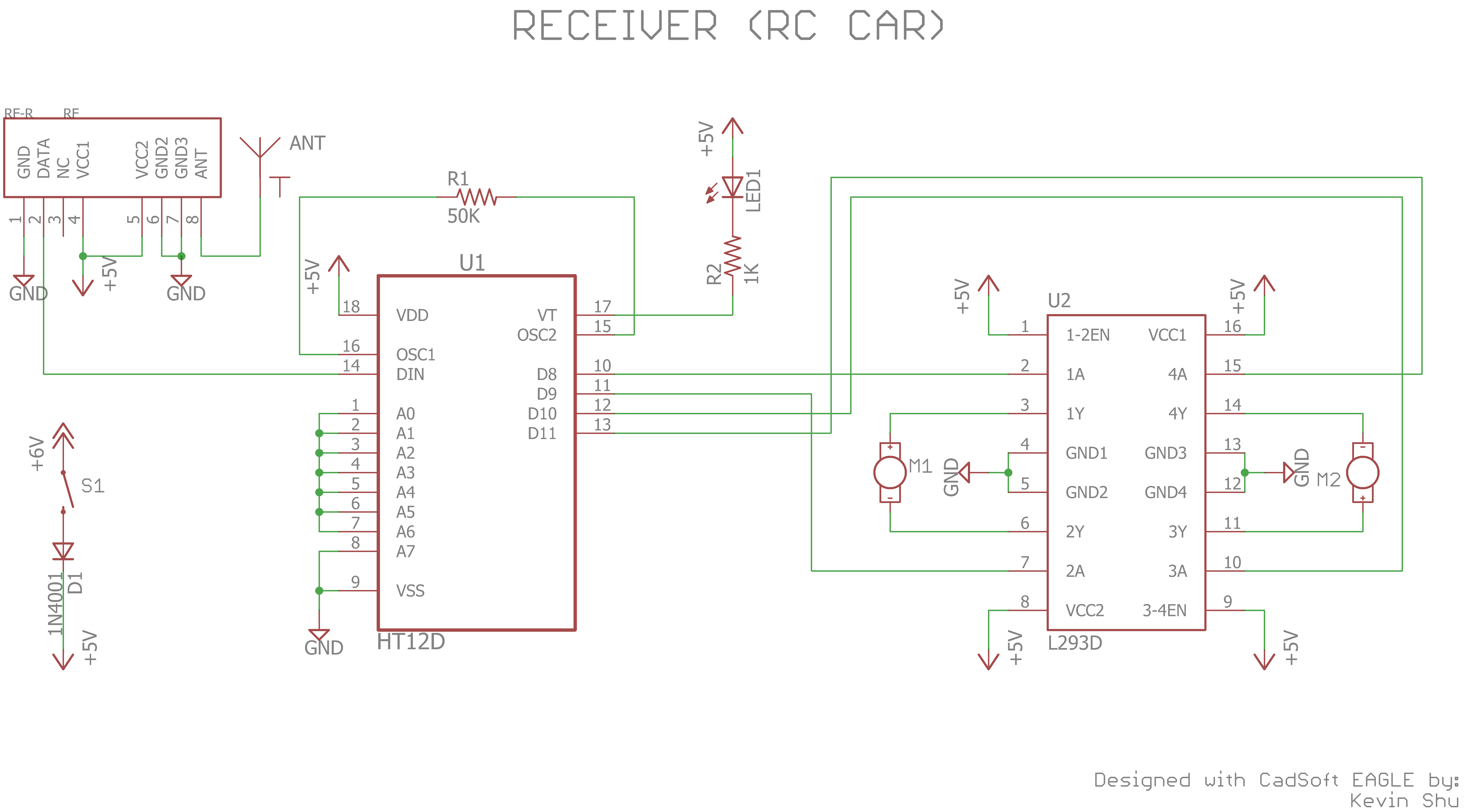rc car circuit diagram