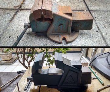 Restoring an Old Vise!