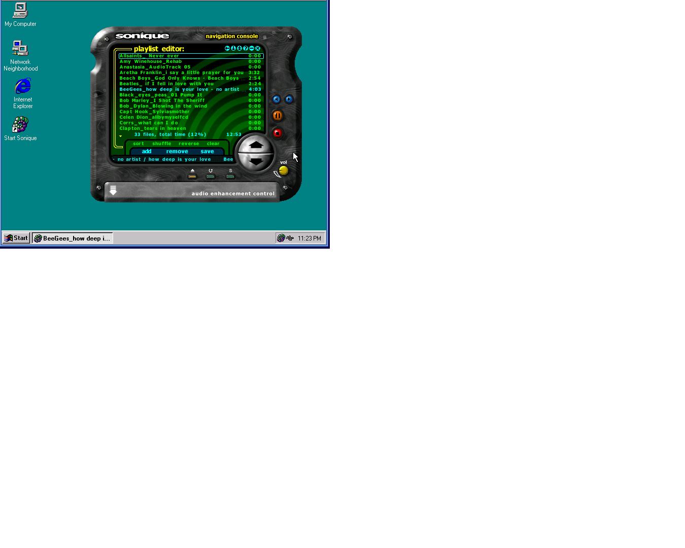 Compaq EVO T20 Thin Client as an MP3 Player ( Network Controllable)