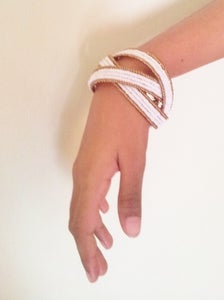 Multi Beaded Plait Bangle - Choker/Bracelet/Ancklet