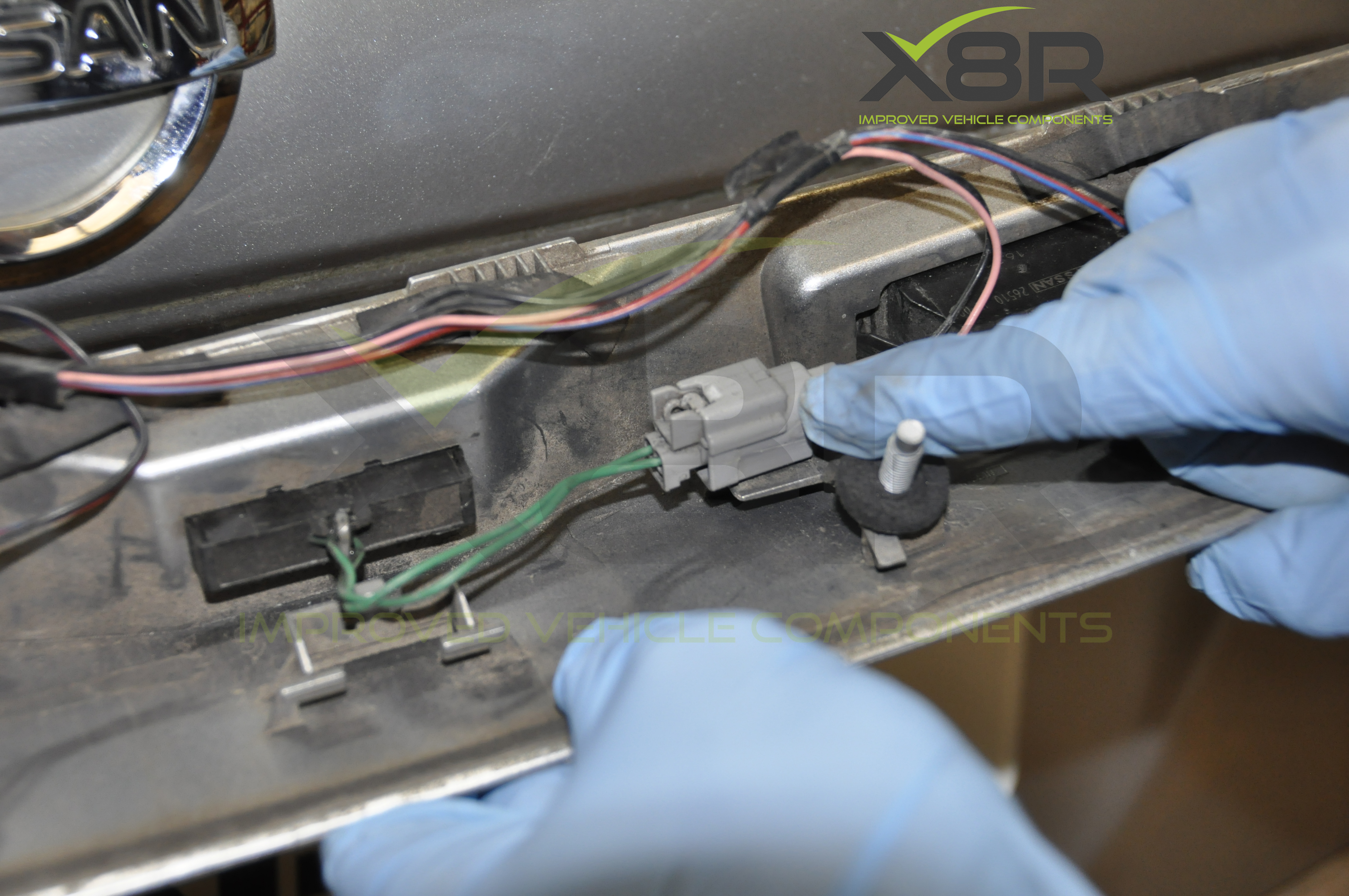 Nissan Qashqai Tailgate Boot Handle Repair Clip Kit Clips 2006 2013