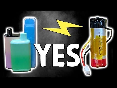 How to Reuse Disposable Vape Lithium Batteries : 6 Steps - Instructables How to Reuse Disposable Vape Lithium Batteries : 6 Steps - Instructables