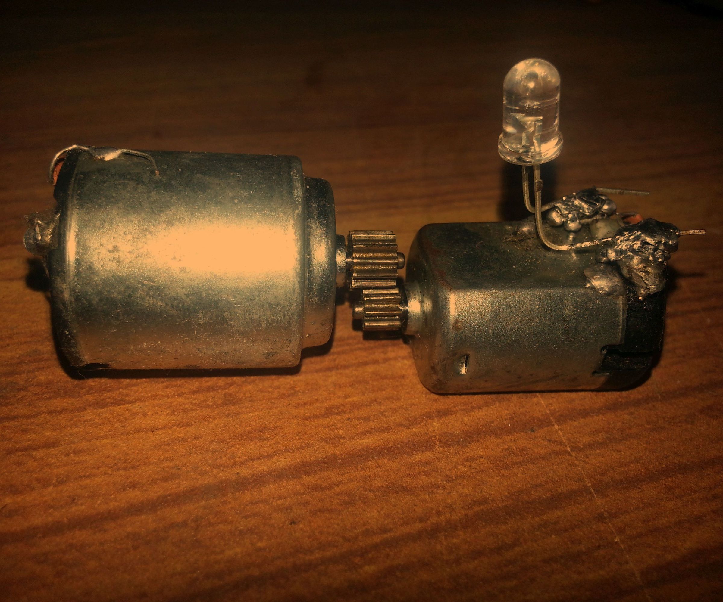 Coupled Motors As Educational Models