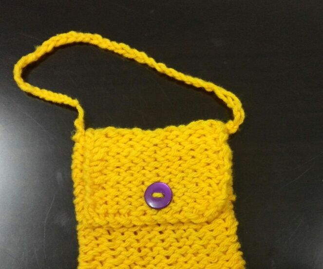 Knitted Purse