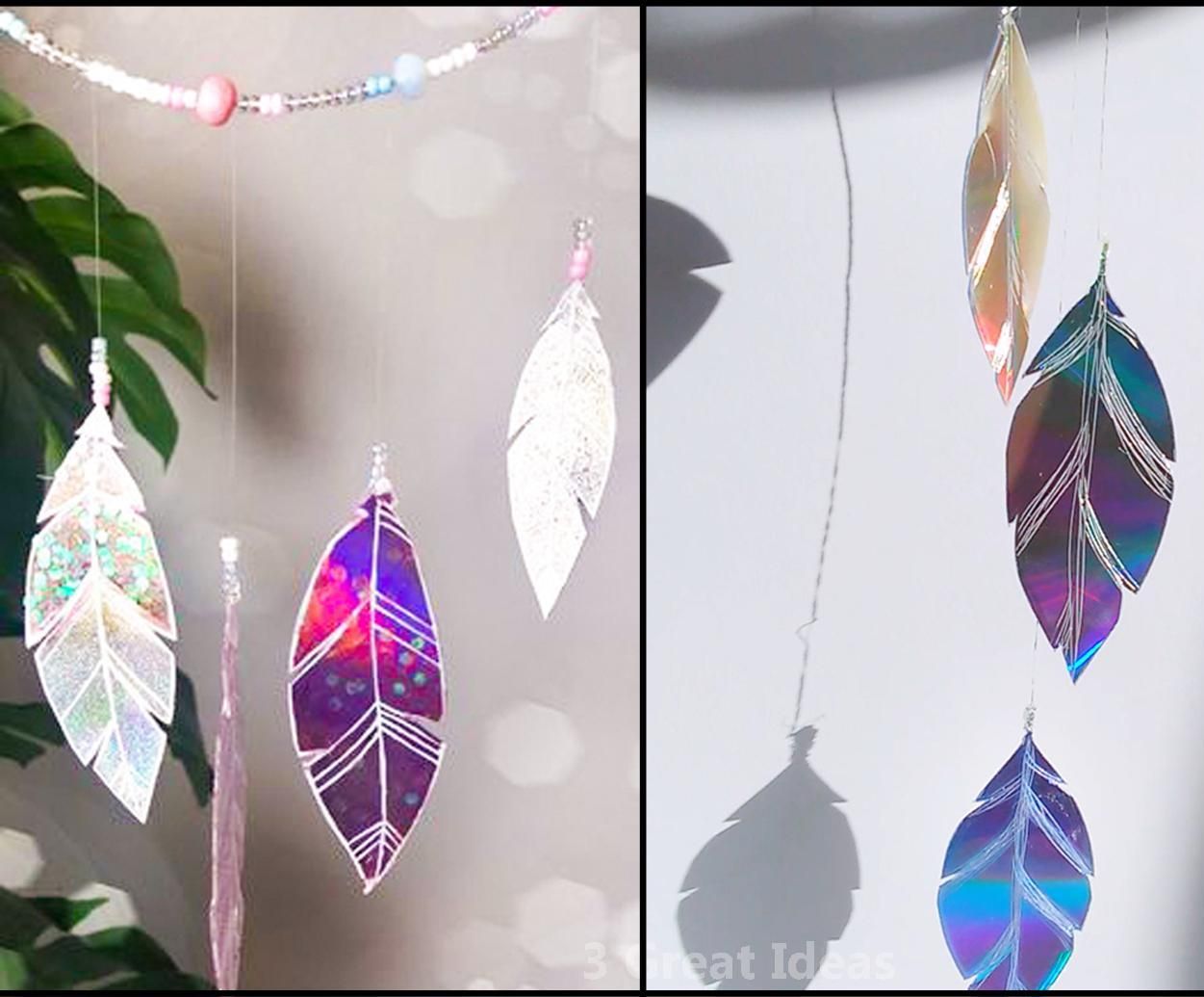 Diy Cd Recycle for Room Decor