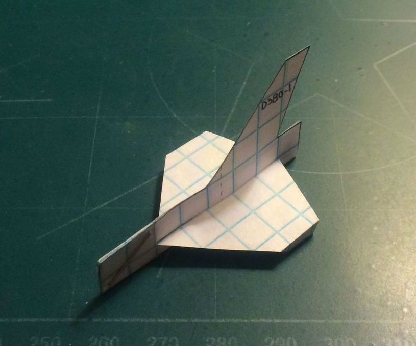 How to Make the Simple Starfighter Paper Airplane