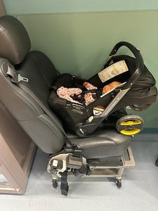 Place the Car Seat Rear Facing in the Car