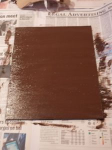 Prep the Board With Paint and Wax