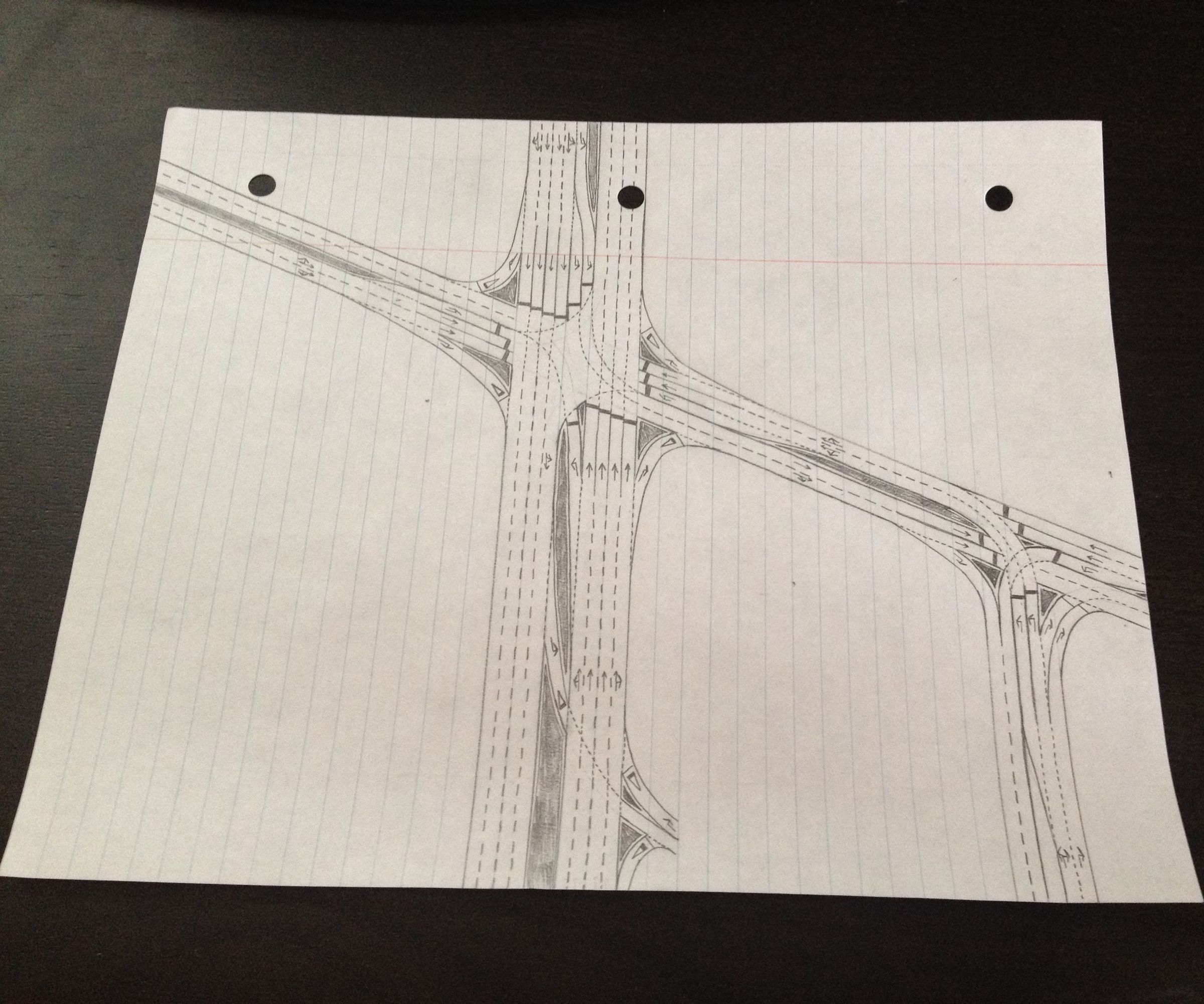 Drawing a Small Road Layout