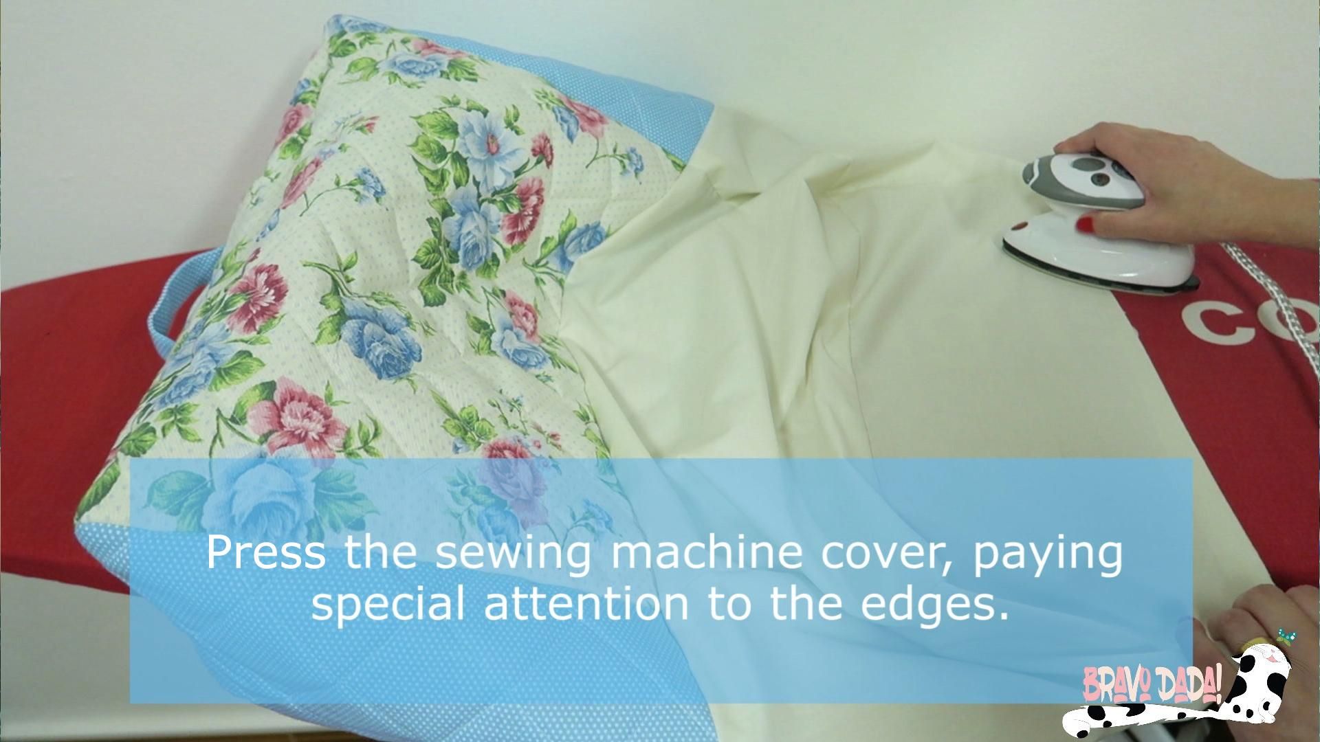 DIY How to Make a Quilted Sewing Machine Cover Bravo Dada! Sewing