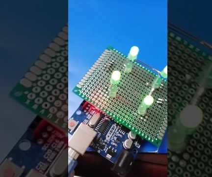 A Simple LED Cube 2X2X2