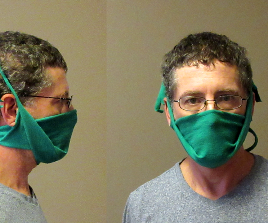 Make a Dust Mask Out of a Tee Shirt