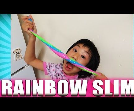 How to Make Rainbow Slime