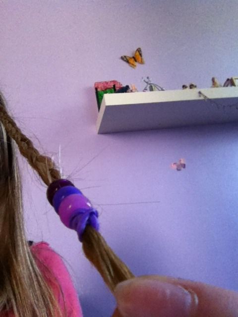 Plaited Braid With Beads