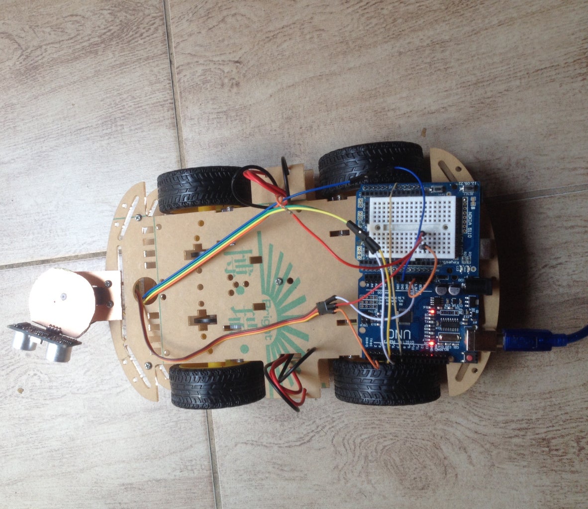 Arduino Servo Control Using Ultrasonic Sensor : 3 Steps - Instructables