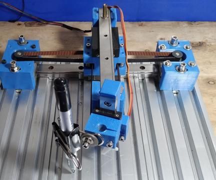 Homemade Drawing Plotter Machine DIY AxiDraw Core XY CNC Drawbot