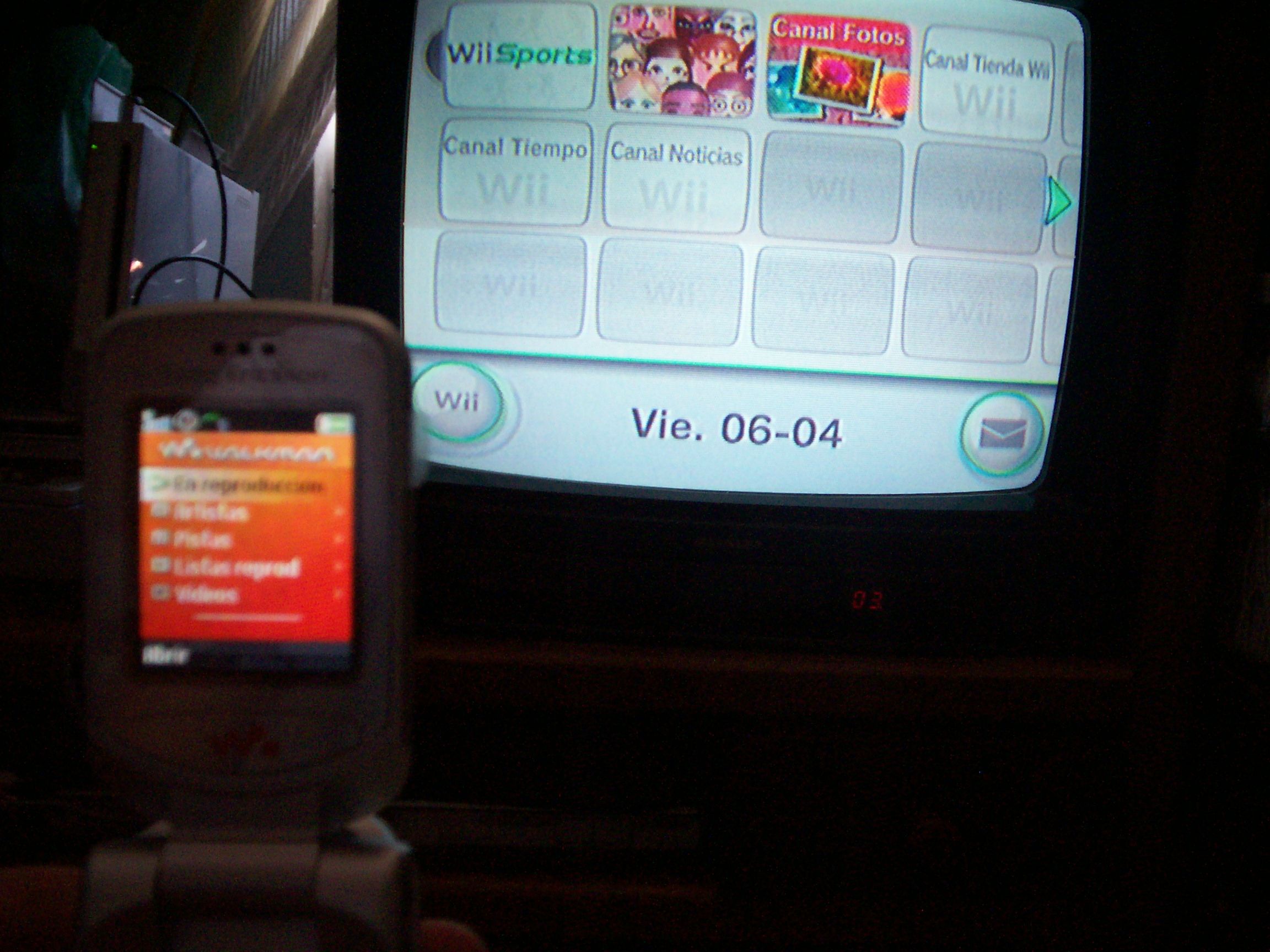 Hear Music While Play Wii, See a DVD, Etc.