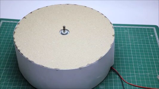 How to Build a Big DC Motor From Cardboard and Paper That Works : 10 ...