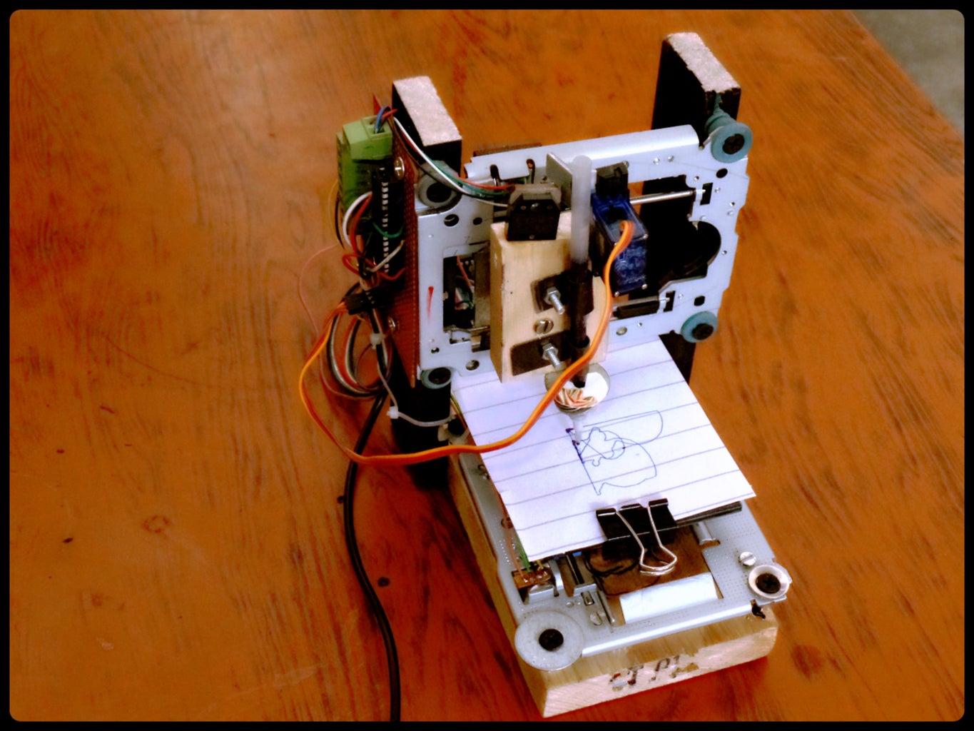 Arduino Mini CNC Plotter (With Proteus Project & PCB) : 3 Steps (with ...