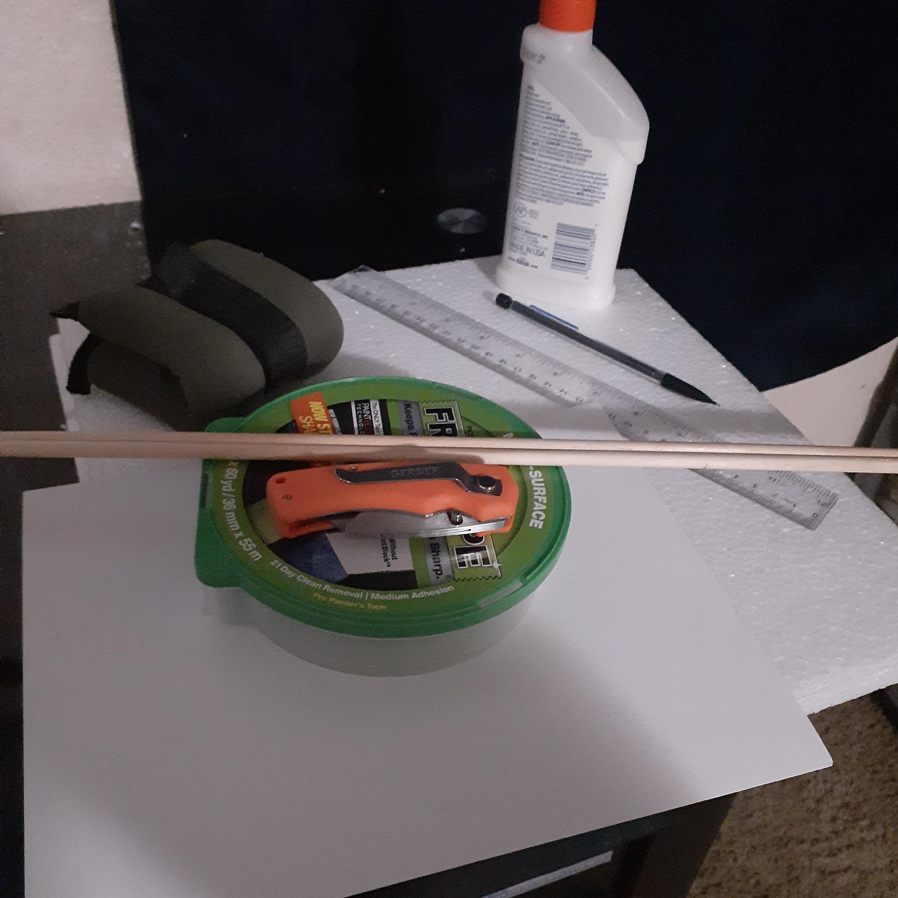 DIY Basic Glider (Wood, Cardstock Paper, Styrofoam) 14 Steps