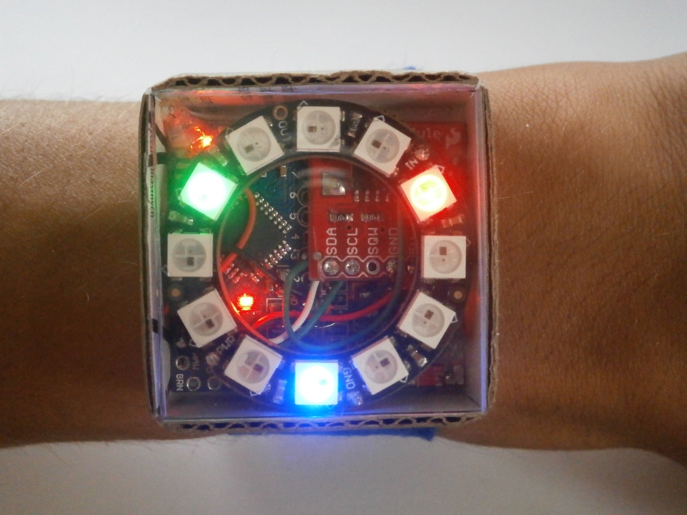 Pixie: an Arduino Based NeoPixel Wristwatch