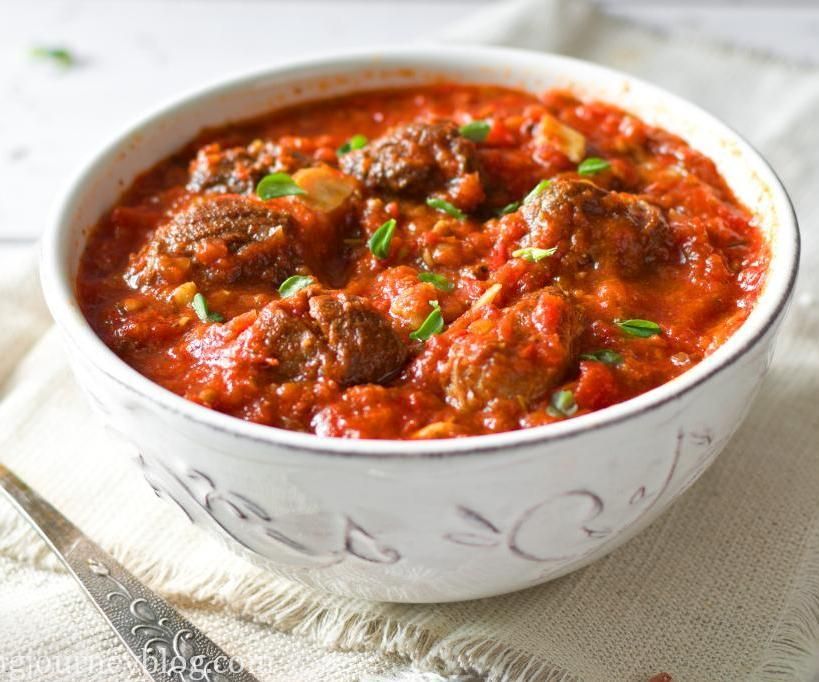 African Style Beef Stew