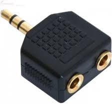 3.5mm Y Splitter Jack and 3.5mm Jack