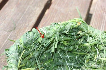 Finishing, Drying and Using Your Grass Basket