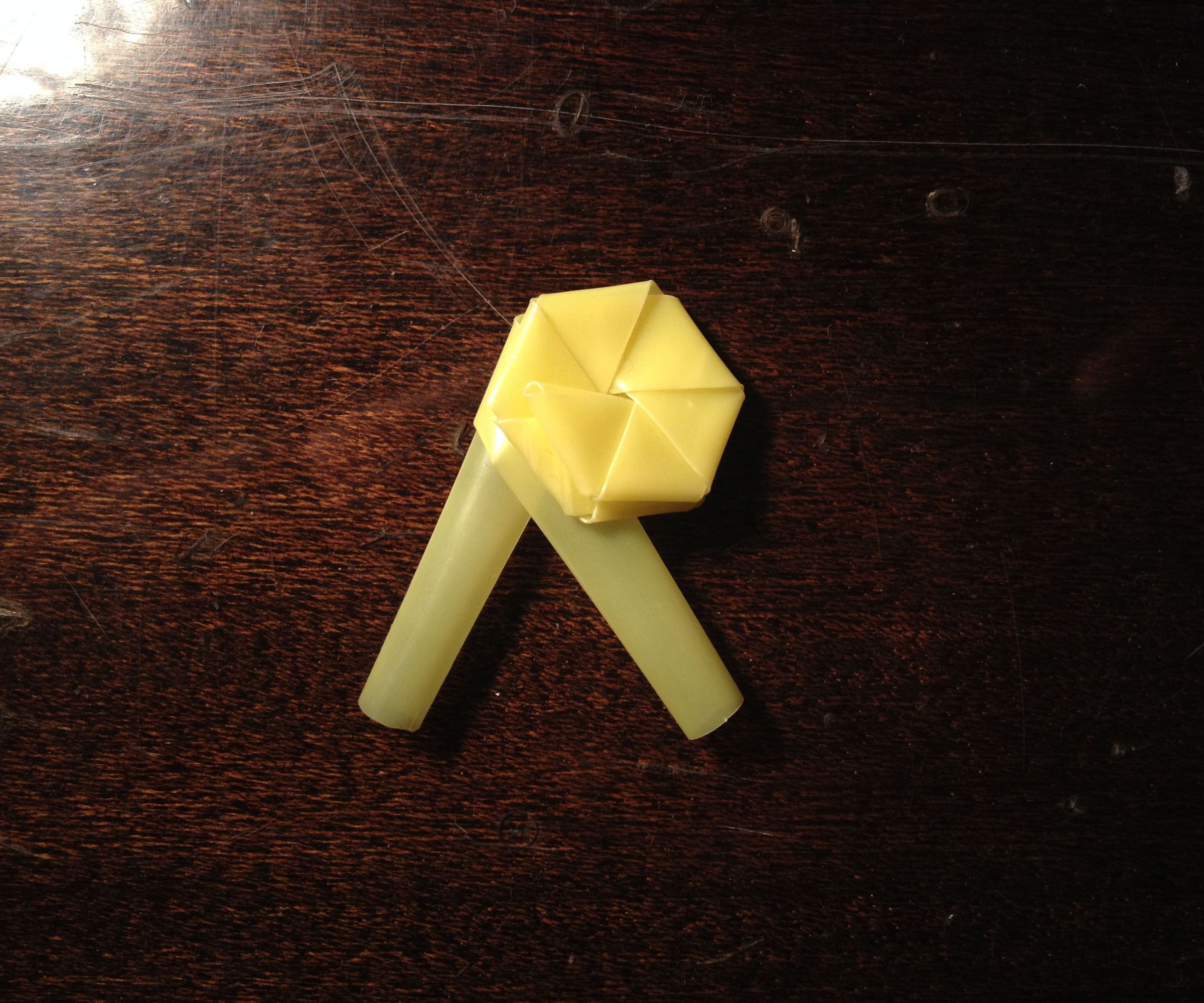 Flower With Drinking Pipe!